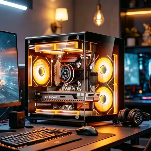 AMD Ryzen 5 5600G 16G 512G SSD RGB Custom Pro Gaming Machine Gamer PC Desktop Gaming PC Desktop Computer