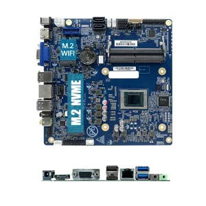 AMD Ryzen R5 6600H Mini PC All in One Industrial ITX Motherboard DDR5 32GB Support NVME for Gaming or Business Computer