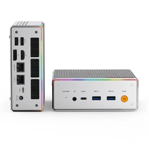 AMD Ryzen7 8845HS 32GB DDR5 1TB SSD AI Mini PC R7 8845HS WiFi6.0 BT5.2 USB4.0 2LAN Gaming Mini PC for Windows11 Pro