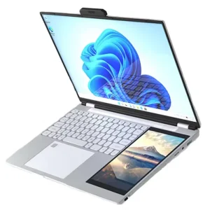 AZERTY Keyboard Double Dual Screen Laptop Touch Screen 15.6 + 7 Inch Computer Student i7 Business Laptop