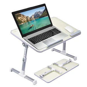 Adjustable Laptop Bed Table Portable Standing Desk Foldable Sofa Breakfast Tray Notebook Stand Reading