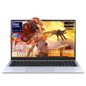Advanced 15.6″ Notebook Intel Ultra 5 115U AI Powered Office Laptop Metal A Case Win 11 Backlit Keyboard