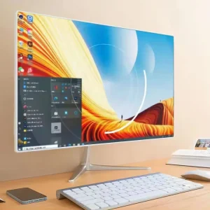 Aio Desktop Computer All in One PC 21.5 Inch Core I3 I5 I7 SSD 1K Desktop PC
