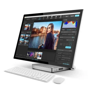 Aio I3 I5 I7 All-in-one Barebone Kit Desktop Computer Stand Mini Panel Monoblock All in One PC 27