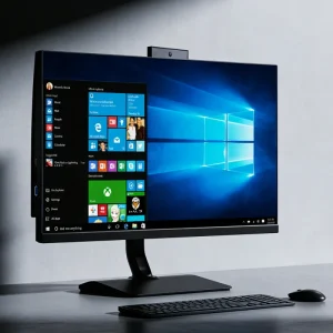 Aio Monitor Multifunctional Pc Computer Oem All in One Pc Desktop Ips Ddr4 4 6 8gb Computer All in one Pc