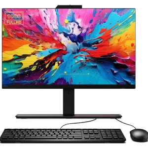 All In One 21.5/27/23.8 Inch Mini Desktop PC Barebone System I7 8GB with LCD Display I3 I5 and Battery Curved Computer