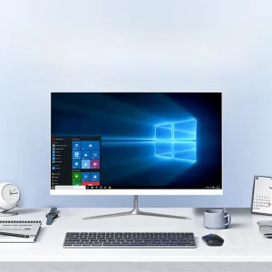 All in One Barebone PC I7 I5 Desktop Computer 21.5inch 23.8inch 4G 8G RAM 256G SSD Gaming Computer
