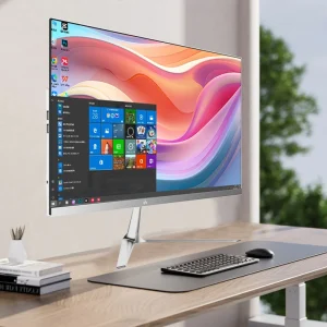 All in One Business PC Core i3 4GB RAM 128GB SSD 23.8 inch 1080P AIO Desktop Computer