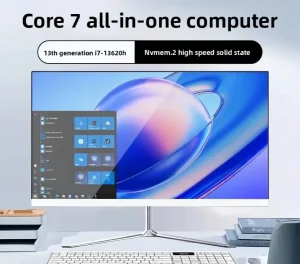 All in One Desktop PC Intel Core I3 I5 I7 DDR4 RAM Windows 10 All in One Computer for Office Home Business Gaming
