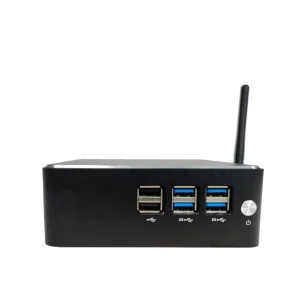 All in One Desktops PC Intel I5 4200U RAM DDR3 MSATA&SATA with Intelligent Small Fan for Business PC Windows 10 Mini PC