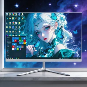 All in One PC 23.8” Core I7 Monoblock All in One PC Gaming Computers Desktops Gamer AIO PC Barebone
