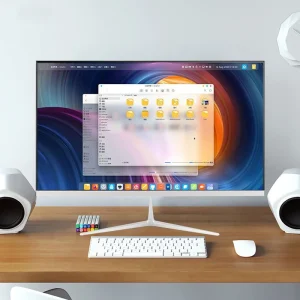 All in One PC Computer 19inch 21.5 Inch Core I5 I7 8GB RAM 512GB SSD Slim Desktop for School Students Learning Setup