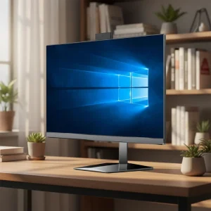 All in One PC Computer Business Use Camera Black Business Office PC Home Entertainment All in One Machine