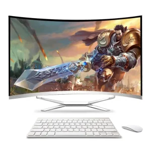 All in One PC Curved Screen 27 Inch Monoblock Office All in One Desktop Computer Core i3 i5 i7 CPU Curved Screen Computer