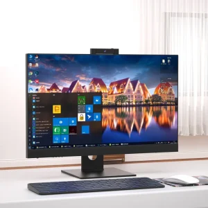 All in One PC I3/i5/i7/i9 23.8″ FHD Touch Screen Desktop Computer with DVD Win 11 Pro SSD+HDD Storage for Office & Student Use
