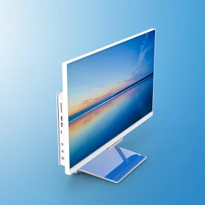 All in One PC with Built in Camera SSD DVD RW Optical Drive Intel I3/I5/I7 AIO Desktop EU/UK Plug for Office School