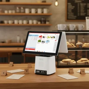 All in One POS Desktop Computer System 15.6″ Capacitive Touch Screen Windows 1080p 3 Year Warranty Supermarket Point of Sale