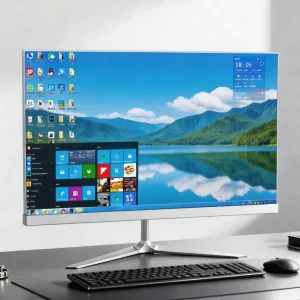 All-in-one PC I3 I5 I7 I9 Desktop Computer Office 23.8inch Desktop Computer for Home and Office Editing