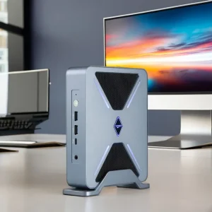 Amd Ryzen 5 7 Radeon 8 Core Mini PC DDR4 32GB RAM 512GB NVMe SSD 2.5G LAN 2*DP 2*HD MI Wifi6 Desktop Computer