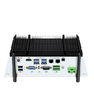 Anti Corrosion Fully Enclosed Fanless Industrial Embedded Mini PC Intel Core I7 DDR4 RAM SSD+HDD Storage Windows 10/Linux