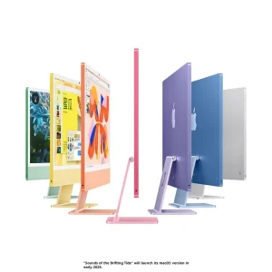 Apples AI All in One Computer 24 inch Silver 4.5K Display M4 (10+10 core) 16GB RAM 512GB SSD