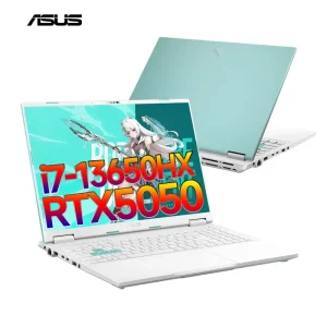 Asus TUF F16 Ordinateur Portable Corei7-13650HX 16G 1T RTX5050 Laptop Computer 16″ 2560*1600 165HZ Student Gaming Laptop