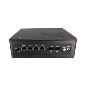 BKHD OEM Mini PC 4 RJ45 With 2 10G SFP Ports 2 M.2 PCIE 4X Support Intel I3 I5 I7 12th 13th Gen Mikrotik Sophes OpesnVPN X86