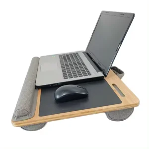 Bamboo Computer Desk Table Portable Computer Desks Laptop Stand for Office