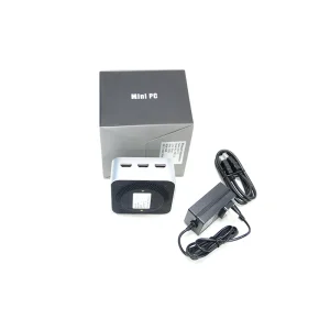 Barebone Micro Box Mini PCs Fanless Compact Desktop Small Case Computer Host SSD LPDDR WiFi6 Gaming Business Office Mini PC