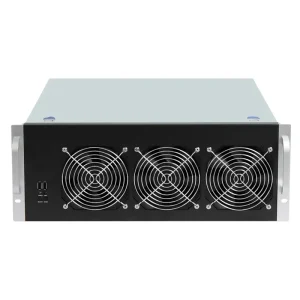 Barebone System B85 Mainboard 4u Rack Mounted Server Chassis With 2000w Psu 8Gpu Chassis