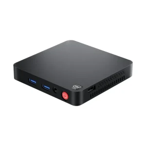 Black T5 Intel Gemini Lake N4020 Wireless AC 9560 4GB 64GB Office Mini PC Desktop Computer