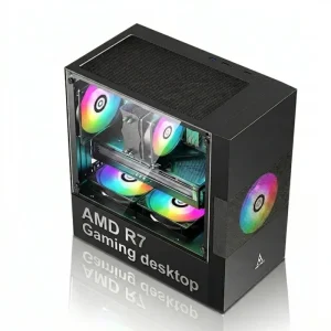 Budget New Gaming PC AMD 7 7745HX Hexa Core RTX4060 8GB Graphics Card 16GB DDR5 RAM 512GB SSD Desktop Gaming