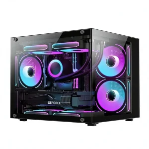 Build Desktop Pc I3 12100 I5 12400 H610m 16G DDR4 M.2 RX580 Gaming Pc Computer Desktops