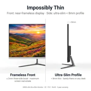 Business All in One PC 21.5 23.8 Inch Intel Core i3 i5 FHD IPS Windows 11 Desktop Computer for Office Use