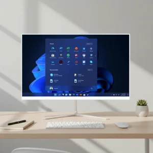 Business All in One Pc 23.8 Inch Cash Registers16GB SSD Office and Commercial All In One Machine HD LED Computer PC