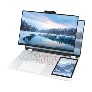 Business Dual Screen Laptop 15.6 + 7 Touch Screen Intel N95 16GB RAM Wins11 Pro Laptops Computer Ordinateur Portable