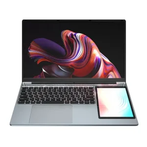 Business Dual Screen Laptop 15.6” + 7” Touch Screen N5095 16GB RAM Win11 Pro Laptops Computer