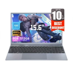 Business Laptop 15.6inch 128gb 256gb 512gb Ssd 8gb Ram J3710 Win11 Computer 4500mAH New Laptop