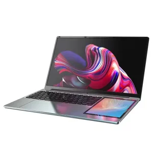 Business Notebook PC Dual 15.6″+7″ Screen Intel Celeron N100 Student & Yogic Laptop Home & Personal Use