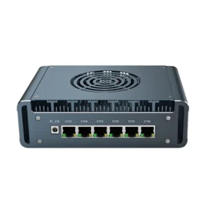 CAIXUNIPC Intel 12th Gen I7 1255U/1265U Mini PC Router 6*LAN 6*2.5G Ethernet 4*USB DDR5 Firewall Industrial Computer