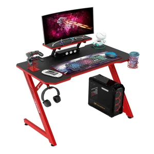 CHARMOUNT Gaming Workstation Computer Desk