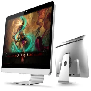 China OEM 23.8inch Barebone Monoblock All in One Desktop Computer Aio PC Laptop for Work game