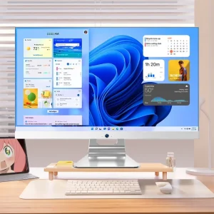 Commercial All in One PC 23.8 Inch FHD AIO Computer TPM 2.0 for Government and Education Bulk Order Support