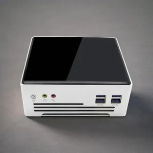 Commercial Mini PC Intel Core I5 1035G4 4 Cores 8 Threads 1.1GHz to 3.7GHz 2 LAN Ports Gaming Desktop Computer with SSD Storage