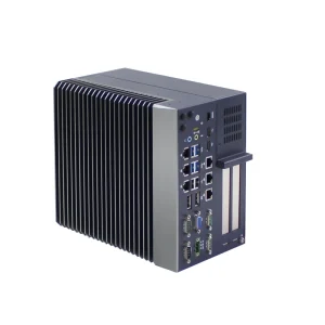 Compact Fanless Industrial PC Intel 6-9th Gen PCIe3.0 X16 PCIe2.0 X4 Ports Multiple RS232 RS485 Win10 Linux Embedded 8-64GB RAM