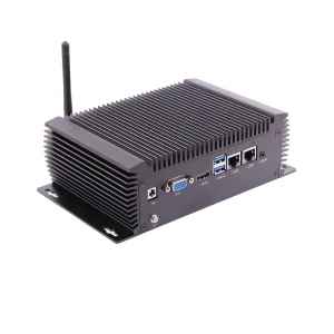 Compact Industrial Mini PC Intel Core I3 Dual Display RS232*6 2LAN MSATA Storage Mini Pc with 6com Industrial Pc Dual Display