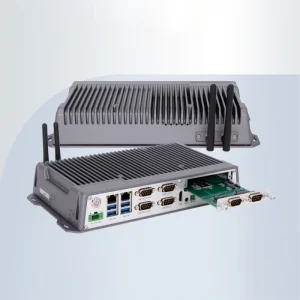 Compact Mini PC Embedded Computer with 2 LAN 4 USB 6 COM RS232 RS485 Linux and Windows Support Without Wifi with PCI Slot