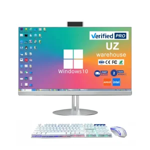 Computer Desktop Monoblock High Efficient Office 23.8 Inch I3 Cpu Ram Ssd Diy All in One Pc Computer Vga AIO