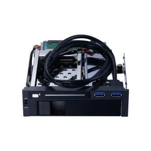 Computer SATA 6 Gbps USB 2.5″+3.5″ Hot Swap HDD Enclosure Hot Swap NAS Server Chassis