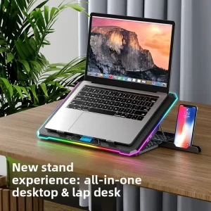 Cooler Ice King Cross Border K15 6 core Fan Cooling RGB Laptop Cooler Cooling Pad Laptop Stand